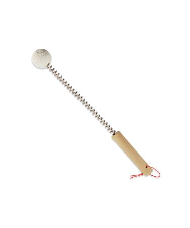 BambooMN 31.8 cm Bamboo Wood Metal Bongers for Stress Relief 1 Piece 43.2 cm Metal Bonger