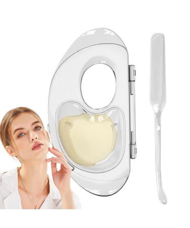 Cosmetic mixing tray cosmetic palette with mixing stick | Acrylic cosmetic tray makeup mixing palette with makeup stick for lipsticks eyeshadow