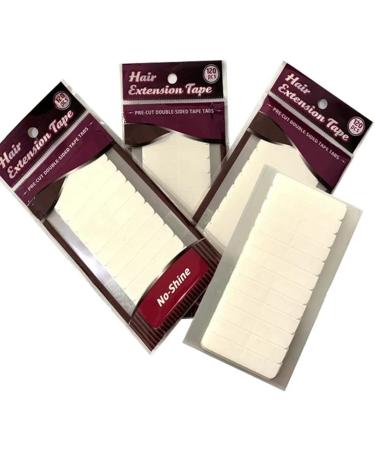 360 Tabs/Lots 30 Sheets No Shine White Adhesive Tape Fixed Wig Glue Extension Strips Waterproof for Toupees/Lace Wig - Buy Online on GoSupps.com
