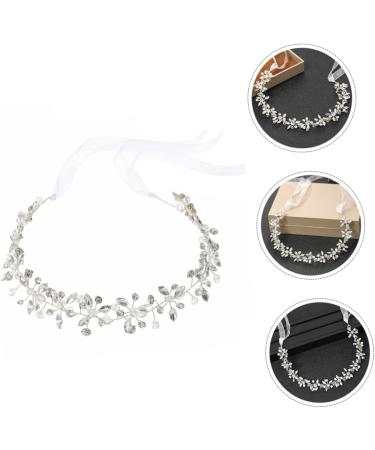 FRCOLOR Crystal Headpiece Wedding Hair Vine Bride Hair Accessory Hair Accessory for Women Bridal Headpiece Bride Headpiece Wedding Jewelry for Bride Metal Miss Manual Accessories - Buy Online on GoSupps.com