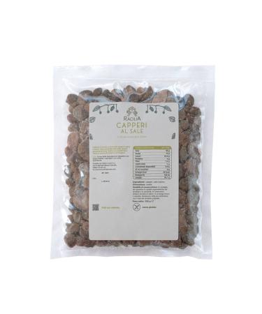 Capers from Salina in salt - Slow Food Presidium Gluten free - 250gr