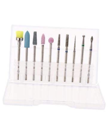 Healeved Nail Polisher Nail Drill Bits for Manicure - Carbide & Metal Alloy Manicure Tools