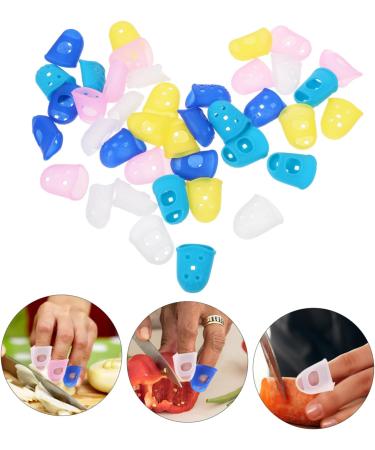 120 Pcs Silicone Finger Cots & Toe Protectors - Non-Slip Finger Caps for Cutting & Safe Use | Durable Finger Protector Supplies - Buy Online on GoSupps.com