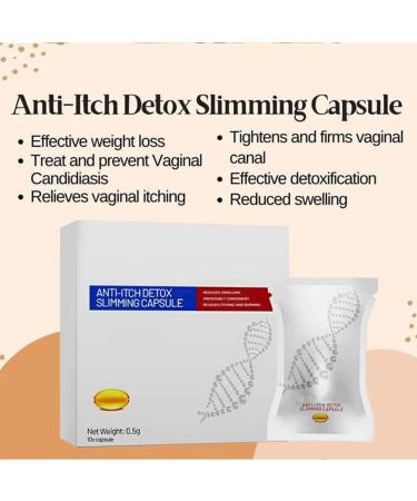 Soothe&Slim Anti-Itch Detox Slimming Capsules | AnnieCare Natural Viginal Repair Gel (80pcs) - Buy Online on GoSupps.com