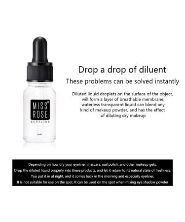 Dilution Supplies for Makeup and Nail Oil with Cream, Powder Blusher, and Eyeshadow - Buy Online on GoSupps.com
