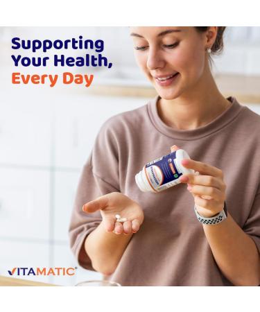 Vitamatic Akkermansia Muciniphila Gut Health - 60 DR Capsules (Delayed Released) - Made with Prebiotic Inulin Fiber - 2 Pack (120 DR Caps) - Buy Online on GoSupps.com