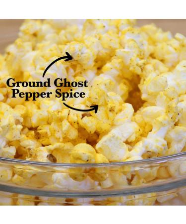 Spontaneous Combustion Ghost Pepper Microwave Popcorn Bags - 12 Pack - Ultimate Spicy Gourmet Popcorn - Perfect Hot Movie Theater Snack - 3.5 oz (Pack of 12) - Buy Online on GoSupps.com
