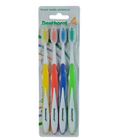 Denthoral toothbrushes 4famAILY - 44 g - Buy Online on GoSupps.com