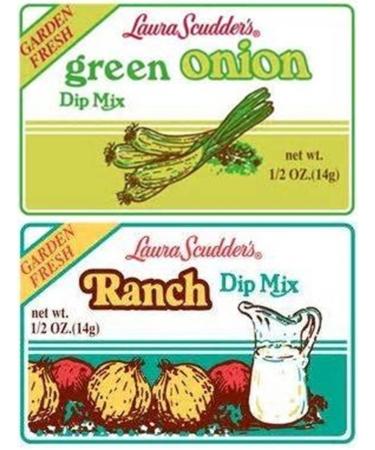 Laura Scudder's Green Onion & Ranch Dip Mixes (Pack of 12)