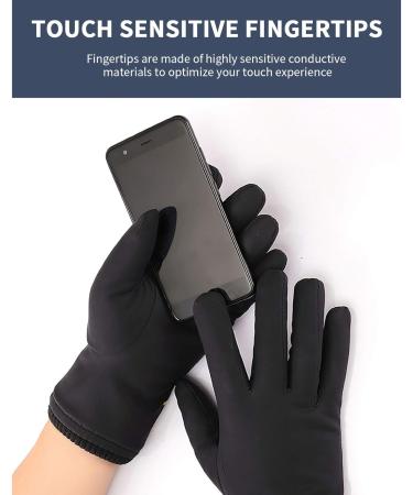 S5E5X Winter Touchscreen Gloves Ski Gloves Waterproof Windproof Snow Mittens Snowboard Leather Gloves for Cycling Running Skiing Outdoor Work Th - Buy Online on GoSupps.com