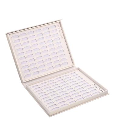 FRCOLOR FRCOLOR nail art pattern display board nail kit for girls 8-12 year old girls color teeth fake nails enamel nail polish donut nail display work paper