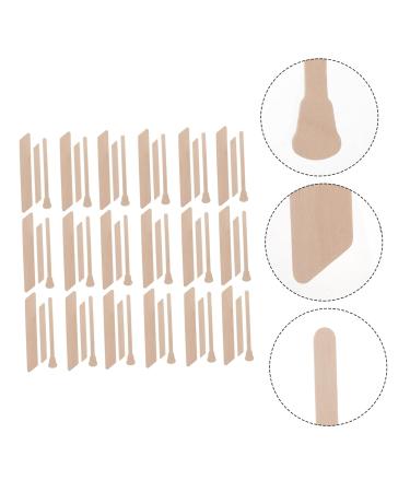 FOMIYES 300 PCS Wooden Wax Strips & Applicator - Effective Hair Removal Tool for Face & Skin - Buy Online on GoSupps.com