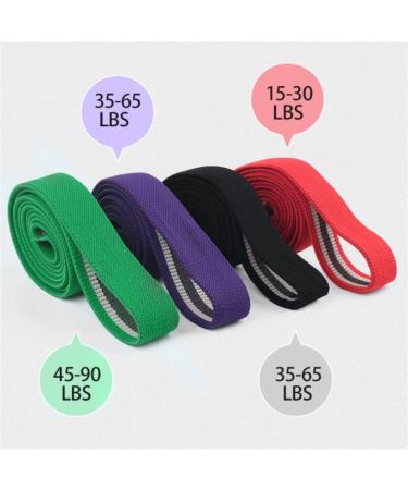 Pull Up Assistance Bands Fabric Resistance Long Strap Set Exercise Stretch Bands for Gym Work 1 der2 (D 1) - Buy Online on GoSupps.com