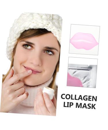 Ipetboom 15pcs Collagen Lip Sleeping Mask Exfoliating Moisturizing Beauty Lip Mask Pad - Buy Online on GoSupps.com