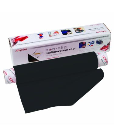 Dycem Non-Slip Material Roll, Black, 8" X 6.5 ft