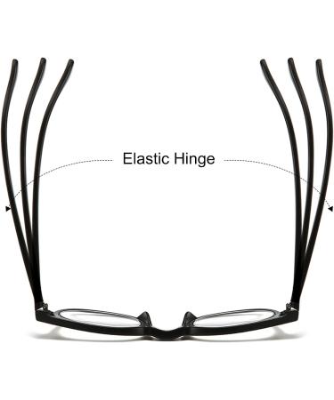 Bezax Retro Round Frame Wooden Grain Reading Glasses | Blue Light Protection +1.0 to +3.0 | Stylish Presbyopia Eyewear - Buy Online on GoSupps.com