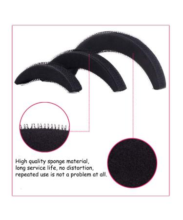 KOOBOOK 3 Sets (9PCS) Hair Volume Increase Puff Sponge Insert Tool for DIY Updo Hairstyling - Buy Online on GoSupps.com