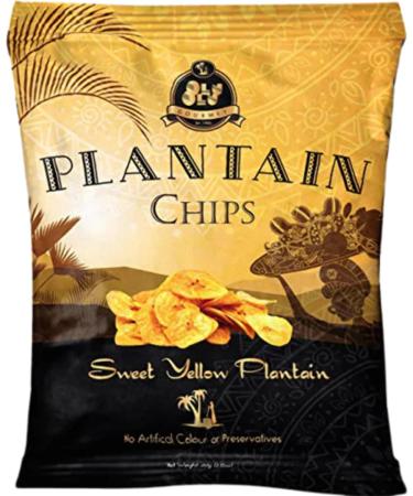 Olu Olu Plantain Chips Sweet 60g Box of 24-Fd