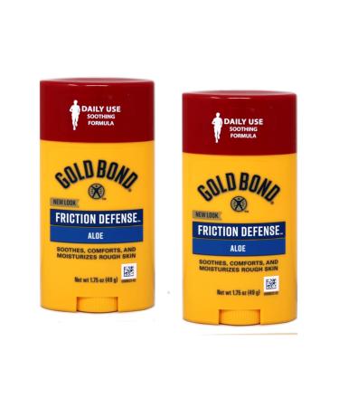 Gold Bond Friction Defense Stick, Unscented 1.75 oz Pack of 2