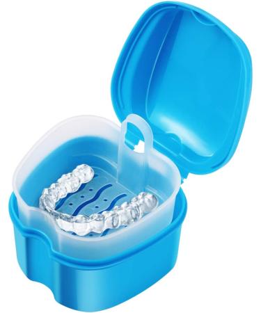 Premium Denture Box & Retainer Case | Travel Storage for False Teeth - Durable Convenient and Stylish - Buy Online on GoSupps.com