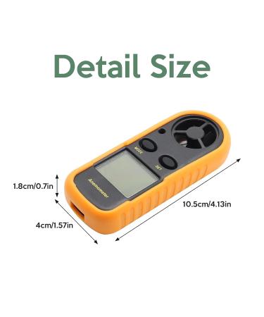 Buy Windometer Worthplanet Digital Anemometer - LCD Wind Speed Meter for Outdoor Activities | Accurate Air Flow Measurement - Buy Online on GoSupps.com