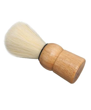 KUIKUI Mini Shaving Brush with Wooden Handle - Ideal for Men & Beauty Salons | International Shipping - Buy Online on GoSupps.com