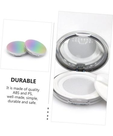 VINTORKY 2pcs Box Powder Box Cake Boxes Cushion Compact Empty Plastic Loose Powder Cases Ultra Thin Clamshell - Buy Online on GoSupps.com