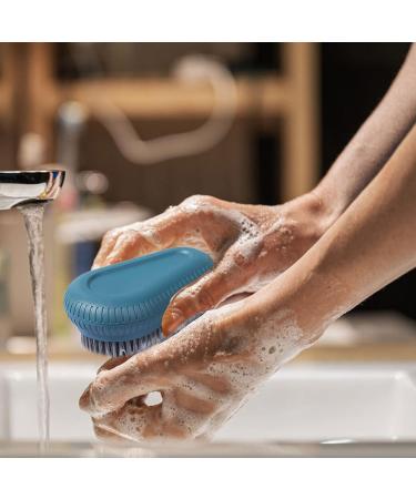 2PCS Heavy Duty Fingernail Brush for Men - Durable Stiff Bristles Hand Scrub Brush for Cleaning Fingernails - Nail Brush with Handle Grip for Gardener and Mechanics - Buy Online on GoSupps.com