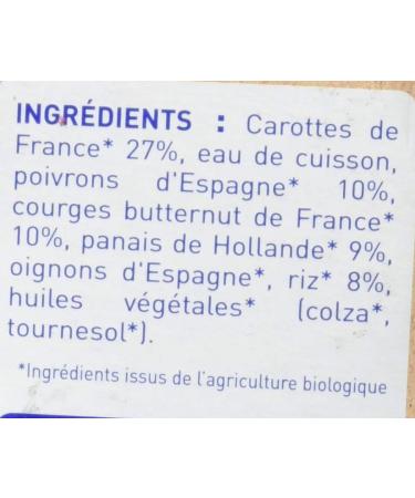 Babybio tendresse de petits l gumes riz avec marjolaine bols de 2x200g - Buy Online on GoSupps.com