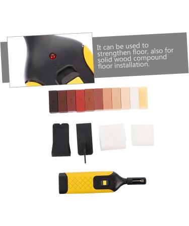 FOMIYES Wood Color Wax Repair Kit - Floor & Furniture Gap Repair Tool Set for Laminate & Cabinet Surface Repair - Buy Online on GoSupps.com