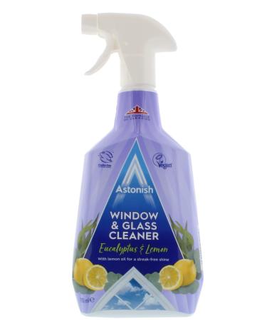 Astonish Window and Glass Cleaner Eucalyptus and Lemon 750ml 750 ml (Pack of 1) - Buy Online on GoSupps.com