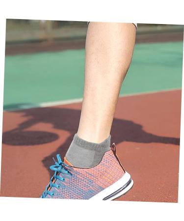 FRCOLOR 4 Pairs Combed Cotton Socks Sports Breathable Stockings Running Socks Low-cut Liners Socks Breathable Sports Stockings Running Cotton Socks All Season Cotton Socks Summer Socks Black Grey 21x5x0.3cm - Buy Online on GoSupps.com