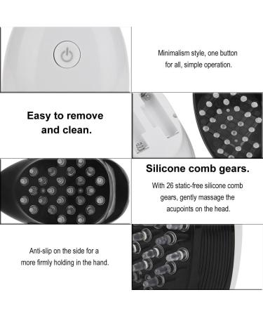 Handheld Electric Scalp Massager - Micro Vibration Head Massage Device for Relaxation & Acupuncture Relief - Buy Online on GoSupps.com