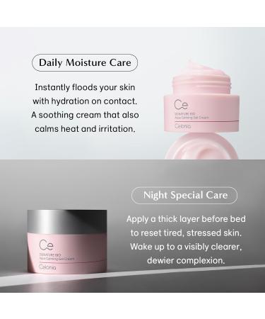Celonia Signature Bio Aqua Calming Gel Cream Korean Luxury Anti-Aging Skincare Premium Bio Stem cell Skin Care Cooling Calming Soothing And Deep Hydrating Cream For Face 50ml - Buy Online on GoSupps.com