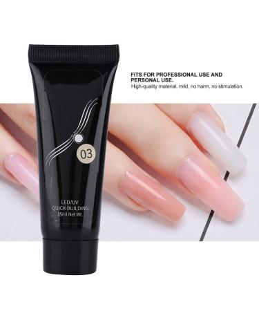 15ml Nail Extension Gel | Poly Gel Builder Kits for DIY & Salon Use | Perfect Nail Art at Home - Buy Online on GoSupps.com
