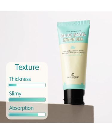 Buy The Skin House Aloe Snail Mucin Gel 1.7oz - Hydrating & Soothing Skincare for All Skin Types | International Shipping Available - Buy Online on GoSupps.com