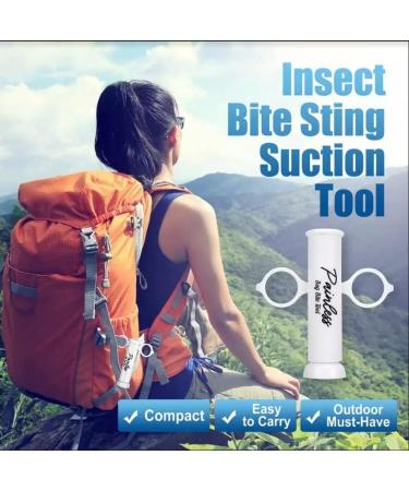 Painless Bug Bite Extractor | Instant Relief from Mosquito/Bee/Wasp Bites | All Natural, Chemical-Free Treatment - Buy Online on GoSupps.com