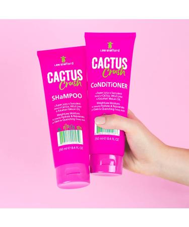 Buy Lee Stafford Cactus Crush Moisturizing Shampoo for Dry Hair - Hydrating Solution for Global Shipping - Buy Online on GoSupps.com
