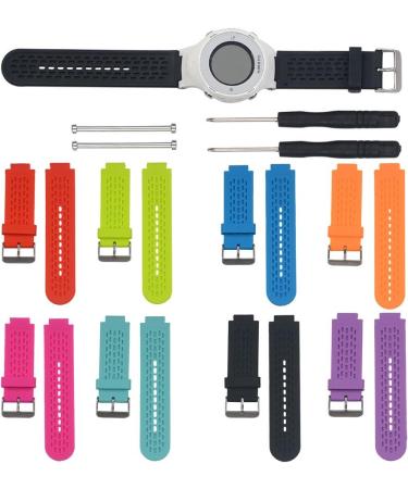 Soft Silicone Replacement Watch Band for Garmin Approach S2/S4 - Black - Buy Online on GoSupps.com