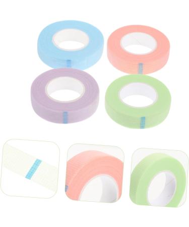 minkissy 4 Rolls Eyelash Eyelid Tape Lash Tools Sensitive Eyelash Tape Eye Skin Tape Under Eye Tapes Adhesive Fabric Lash Tape Lashes Tools Supplies Non-woven Fabric Cosmetic - Buy Online on GoSupps.com