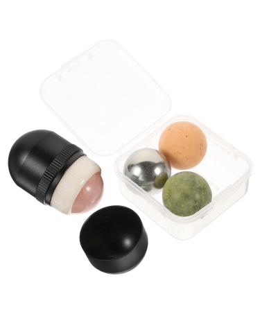 Buy Balacoo 5 Sets Volcanic Stone Jade Face Rollers - Skin Tightening & Oil Absorbing Beauty Massager - International Shipping Available - Buy Online on GoSupps.com