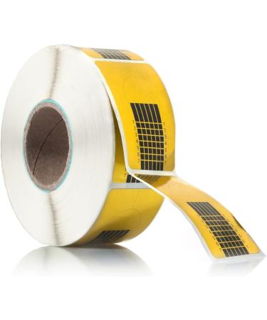 Self-Adhesive Square Gold Modelling Stencils - 500 Pieces for Artificial Fingernail Art - International Shipping Available - Buy Online on GoSupps.com