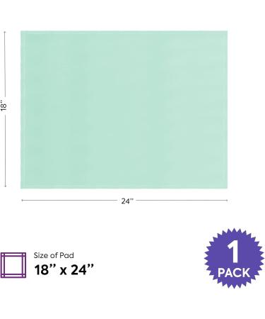 Incontinence Bed Pads Washable - Heavy Duty Waterproof Bed Pads - Soft Rayon and Poly Blend Chucks - Heavy Duty Absorbent Reusable Pee Pads for Adults - 18" x 24" - 1 Pack 18" x 24" (1 Pack) - Buy Online on GoSupps.com