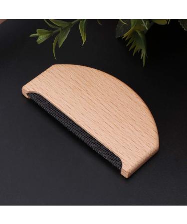 Xuebai Wooden Fabric Cashmere Sweater Fluff Remover - Portable Manual Lint Shaver for Ridgewear Care - Buy Online on GoSupps.com
