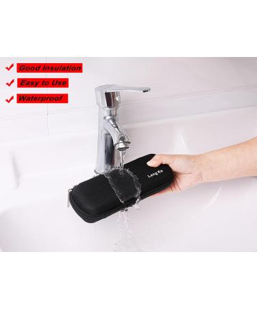 Jakago Insulin Cooling Bag - Portable Insulin Pen Holder with 2 Cooling Packs for Diabetes Medication - Black - Buy Online on GoSupps.com