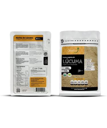 Organic Lucuma Powder imported from Peru.100% Pure. No Sugar Added. USDA certified Organic (200 g) No Preservatives. - Buy Online on GoSupps.com
