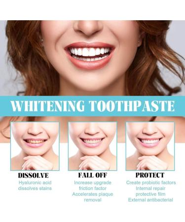 Scoban Whitening Toothpaste with Hyaluronic Acid & Baking Soda - Deep Cleaning Formula (2pcs) | International Shipping - Buy Online on GoSupps.com