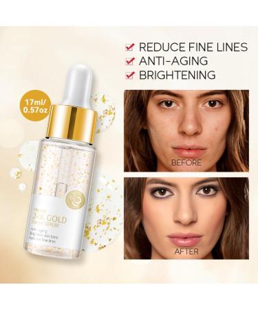 24K Mucin Snail Essence Snail Mucin Serum Face Moisturiser with Hyaluronic Acid Serum Niacinamide Serum Ginseng Extract Skincare for Hydrating Anti-Wrinkle Even Skin Tone - Buy Online on GoSupps.com