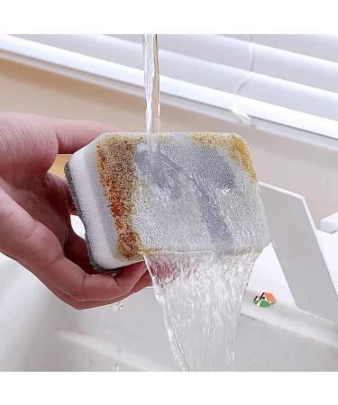 ShuWen Kitchen Cleaning Sponges Cleaning Sponges in Bulk Non Scratch Sponges Dishes PadOdor-Free Scouring Pad Suitable Washing Kitchen Dishes Bathroom Dishwashing Sponge Along - Buy Online on GoSupps.com