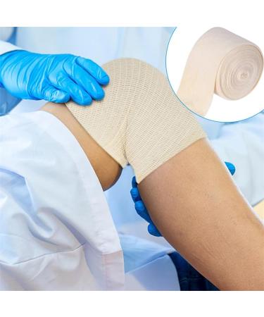 Alerik Compression Bandage 7.5 cm x 8m - Stretchable Elastic Hose Support for Big Knees - Buy Online on GoSupps.com